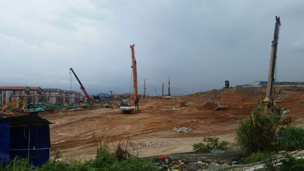 广州新塘东部布匹辅料城D区管桩基础工程